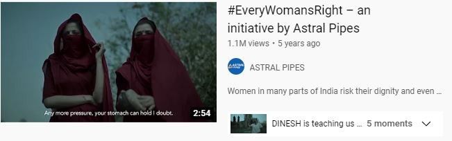 Marketing Strategy of Astral Poly Technik - Cmapaign 3