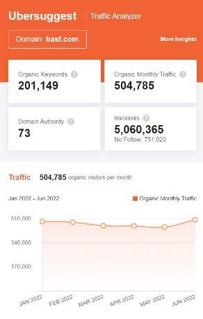 Marketing strategy of BASF India - SEO