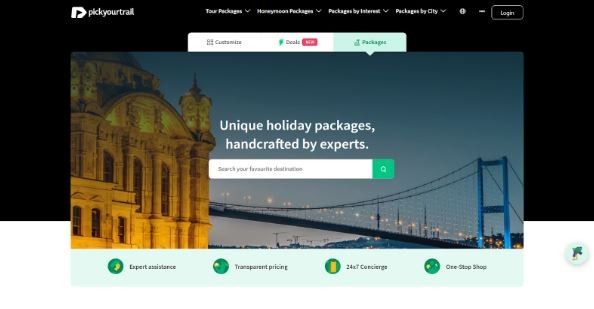 Marketing Strategy of Pickyourtrail - E-com