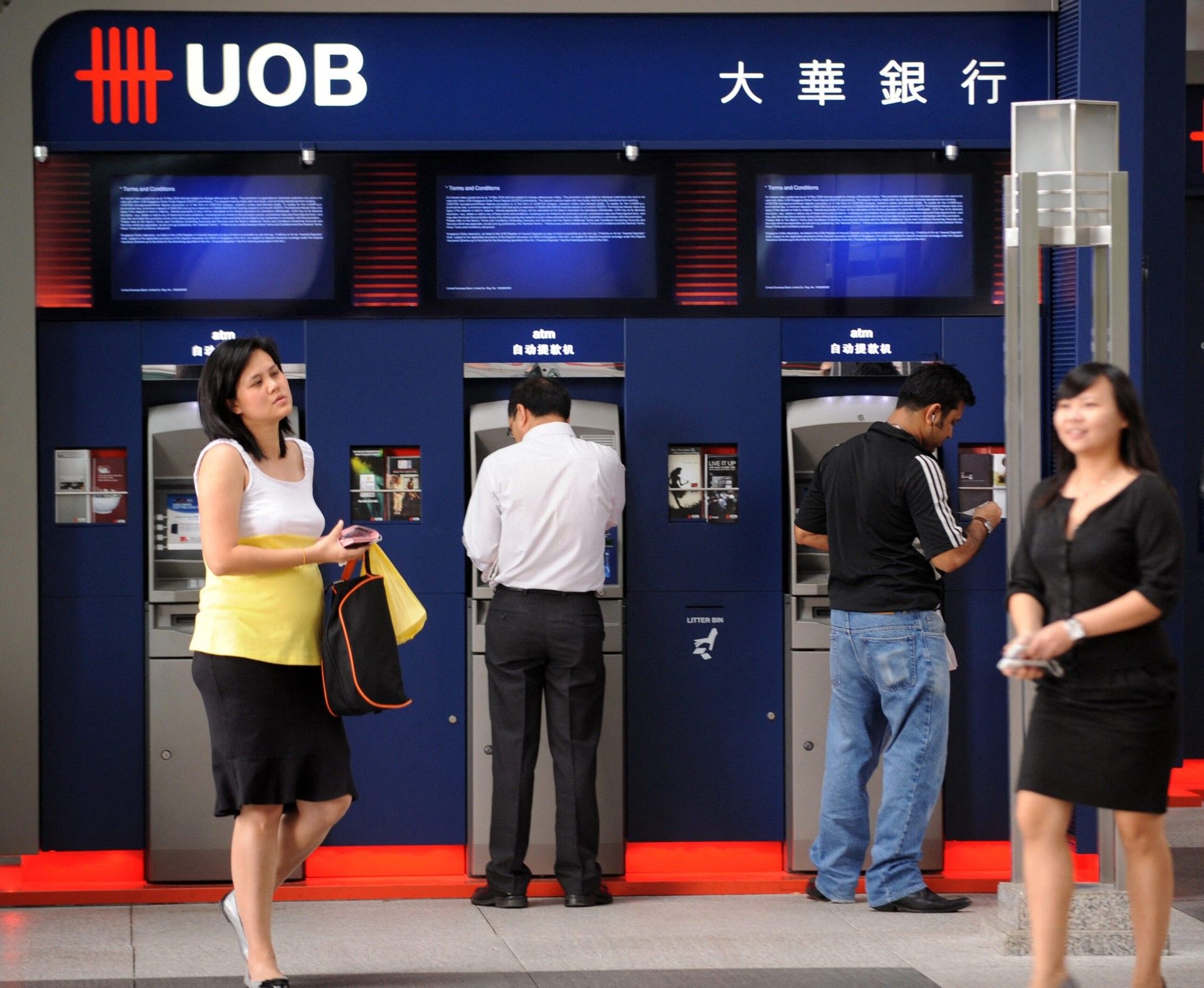 SWOT Analysis of UOB - UOB ATMs