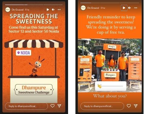 Marketing Strategy of Dhampur Sugar Mills - Campaign 1