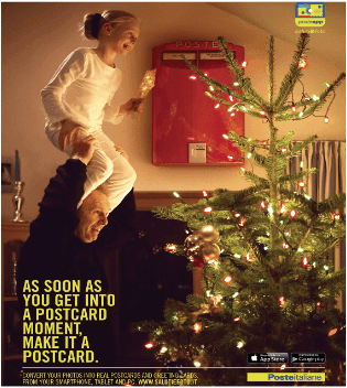 Marketing Strategy Of Poste Italiane - campaign &nbsp;'Christmas, Sea, Snow'