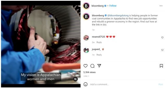 Marketing Strategy of Bloomberg - Campaign 1