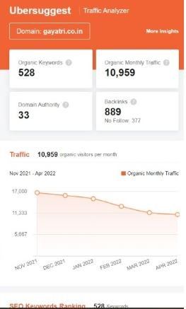 Marketing Strategy of Gayatri Projects - SEO