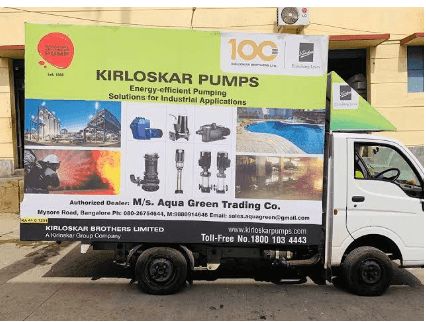 Marketing Strategy of Kirloskar Brothers - Van Campaign