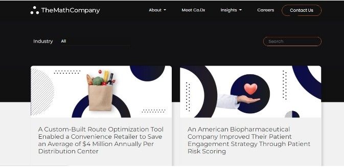 Marketing Strategy Of TheMathCompany - Marketing Strategy Of TheMathCompany - Content Marketing Strategies