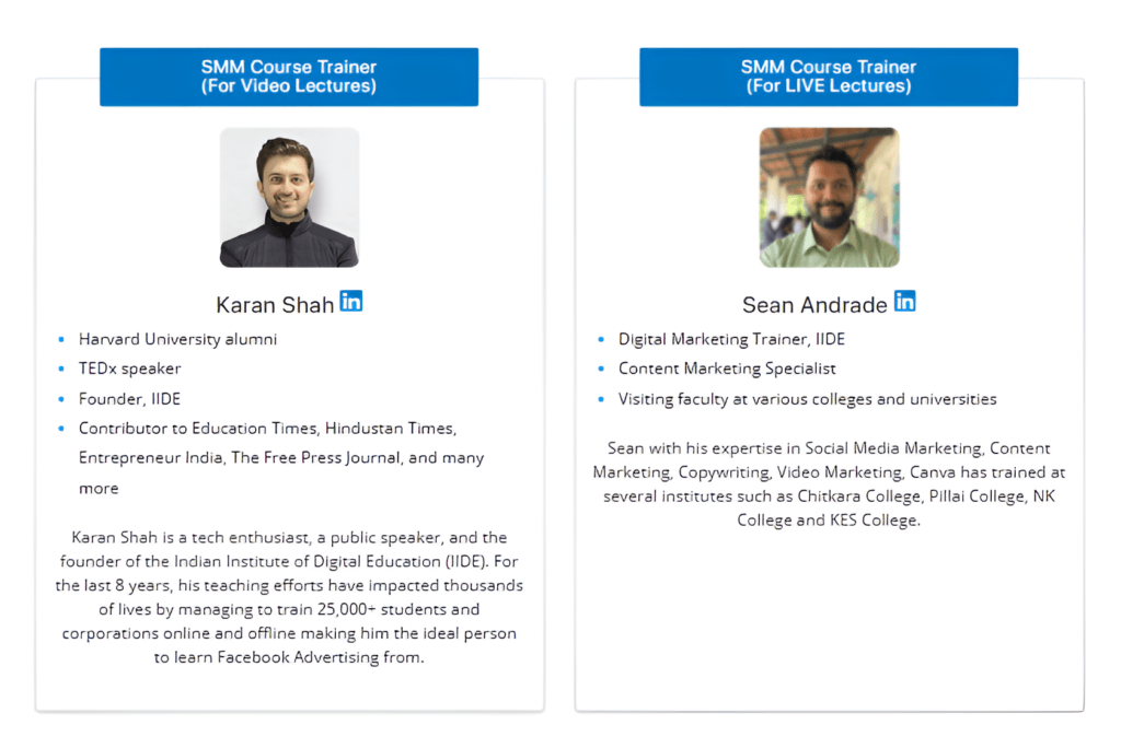 Social Media Marketing in Dubai - IIDE Faculty