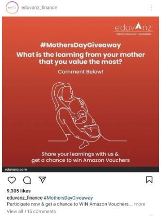 Marketing Strategy of Eduvanz - Campaign 1