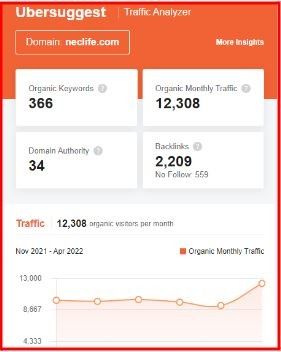 Marketing Strategy of Nectar Lifesciences - SEO