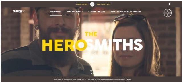 marketing strategy of bayer and everyday hero campaign for aspirin