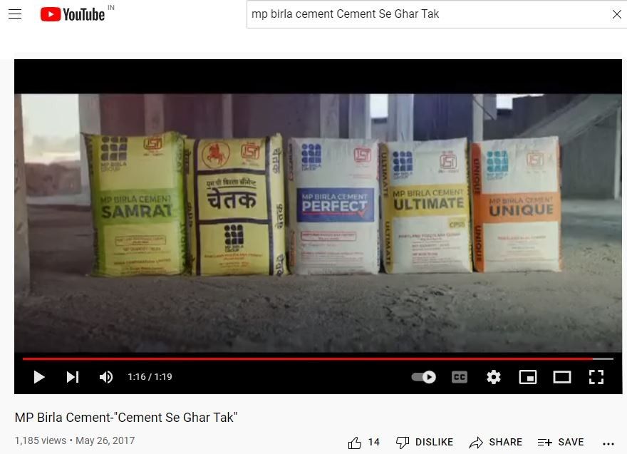 Marketing Strategy of Birla Corporation - Campaign 2