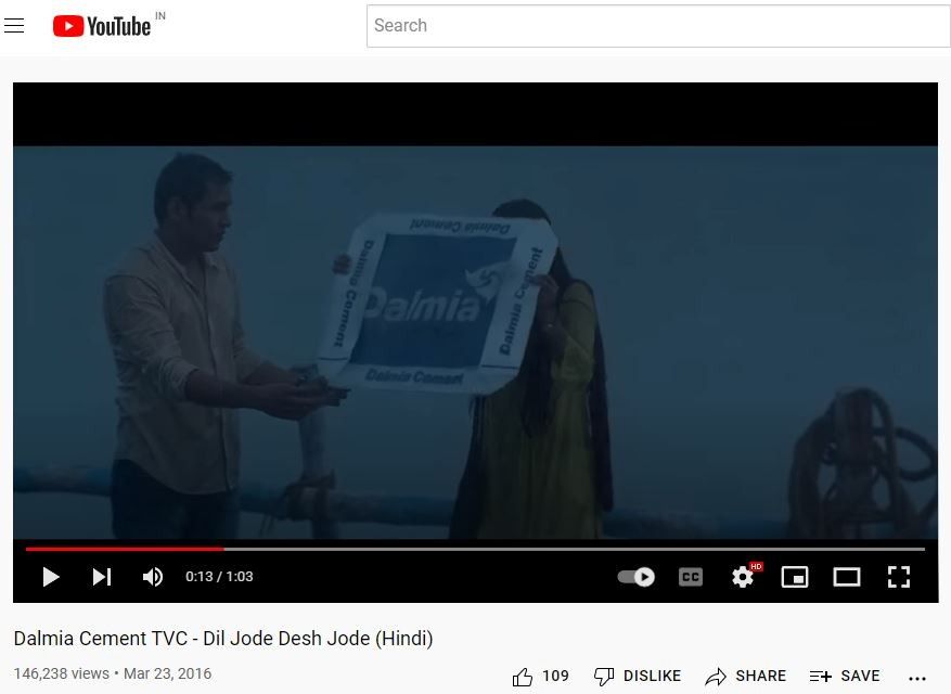 Marketing Strategy of Dalmia Bharat - Campaign 2