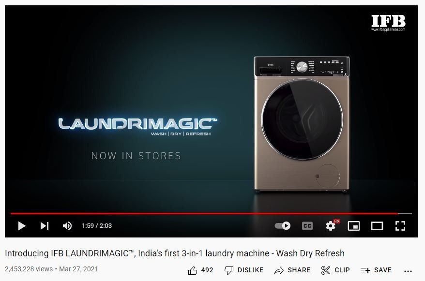 Marketing Strategy of IFB Industries - Campaign 1