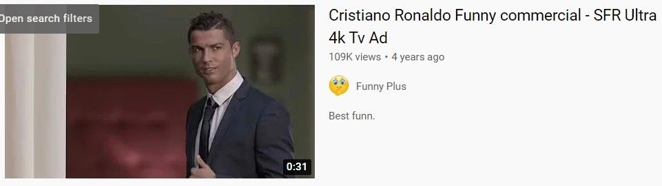 Marketing Strategy of SFR - Influencer - Cristiano