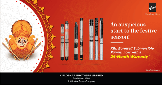 Marketing Strategy of Kirloskar Brothers - 24 months warranty