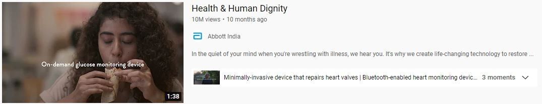 Marketing Strategy of Abbott India - Campaign 3