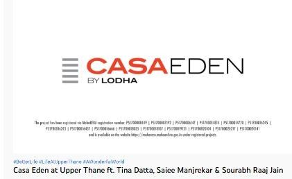 Marketing Strategy of Macrotech Developers - Campaign 2