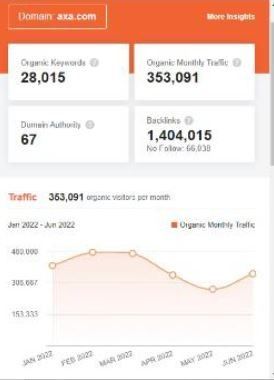 Marketing Strategy of AXA -SEO