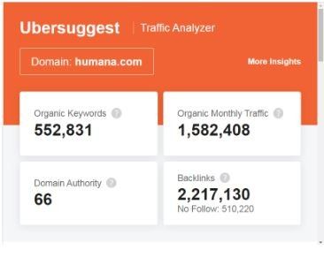 Marketing Strategy of Humana - SEO