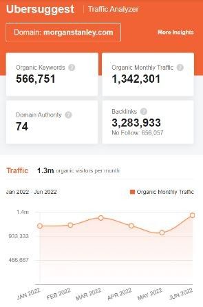 Marketing Strategy Of Morgan Stanley - SEO