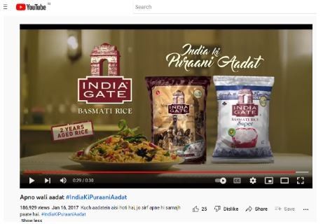 Marketing Strategy of KRBL - Campaign 3