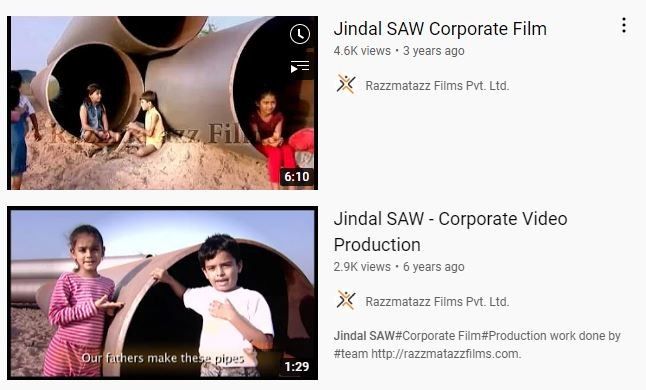Marketing Strategy of Jindal Saw Ltd - Jindal SAW Corporate Film