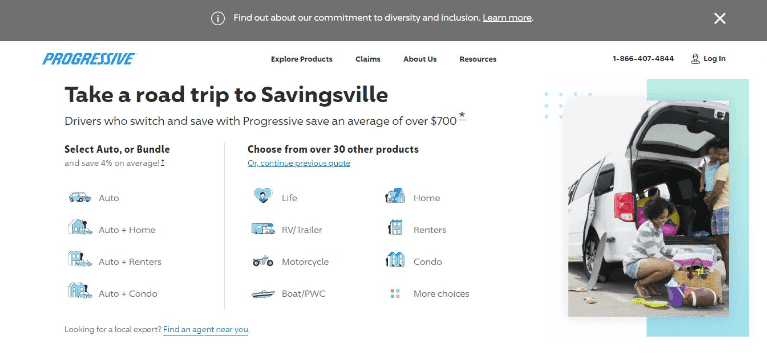 Marketing Strategy Of Progressive - e-com