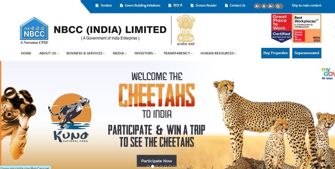 Marketing Strategy Of NBCC - NBCC Website