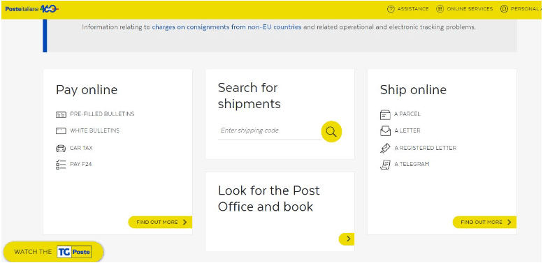 Marketing Strategy Of Poste Italiane - e-com