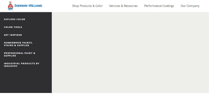 marketing strategy of Sherwin Williams - Ecom