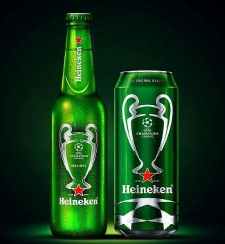 Bulletproof Designs Packaging And Visual Identity System For New Heineken UEFA Champions League