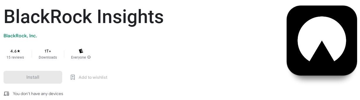 Marketing Strategy Of Blackrock - Mobile App