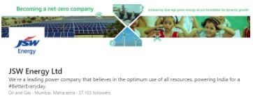 Marketing Strategy of JSW Energy - LinkedIn