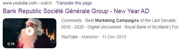 Marketing Strategy of Société Générale - Campaign 3