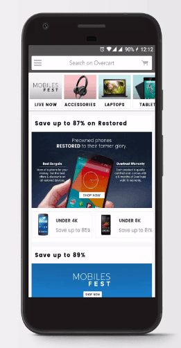 Marketing Strategy of Overcart - Mobile App