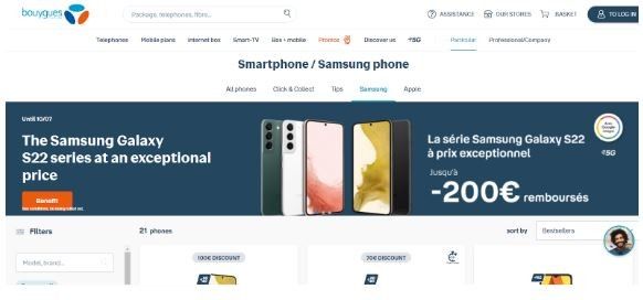 Marekting strategy of Bouygues - E-com