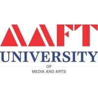 AAFT University of Media and Arts Logo - BBA Courses in Raipur