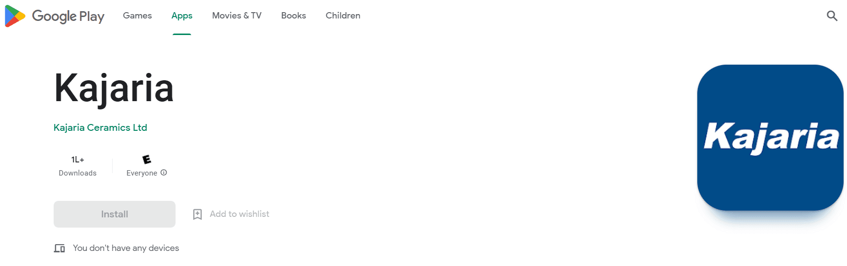 Marketing Strategy of Kajaria Ceramics - app