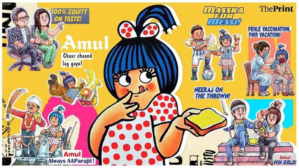 Business Model of Amul - Amul Advertising Campaign