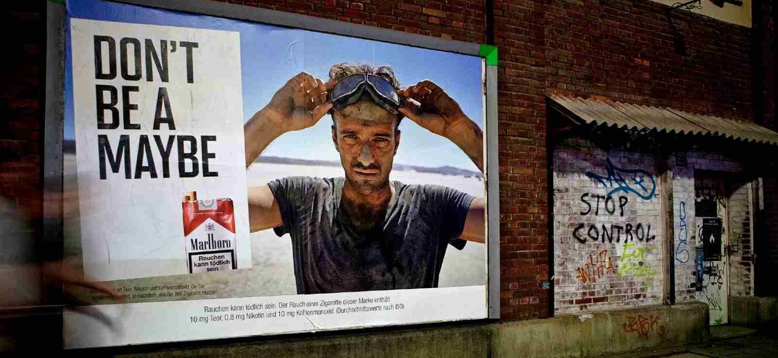 Business Model of Facebook - Don’t be a maybe Be Marlboro Marketing Campaign