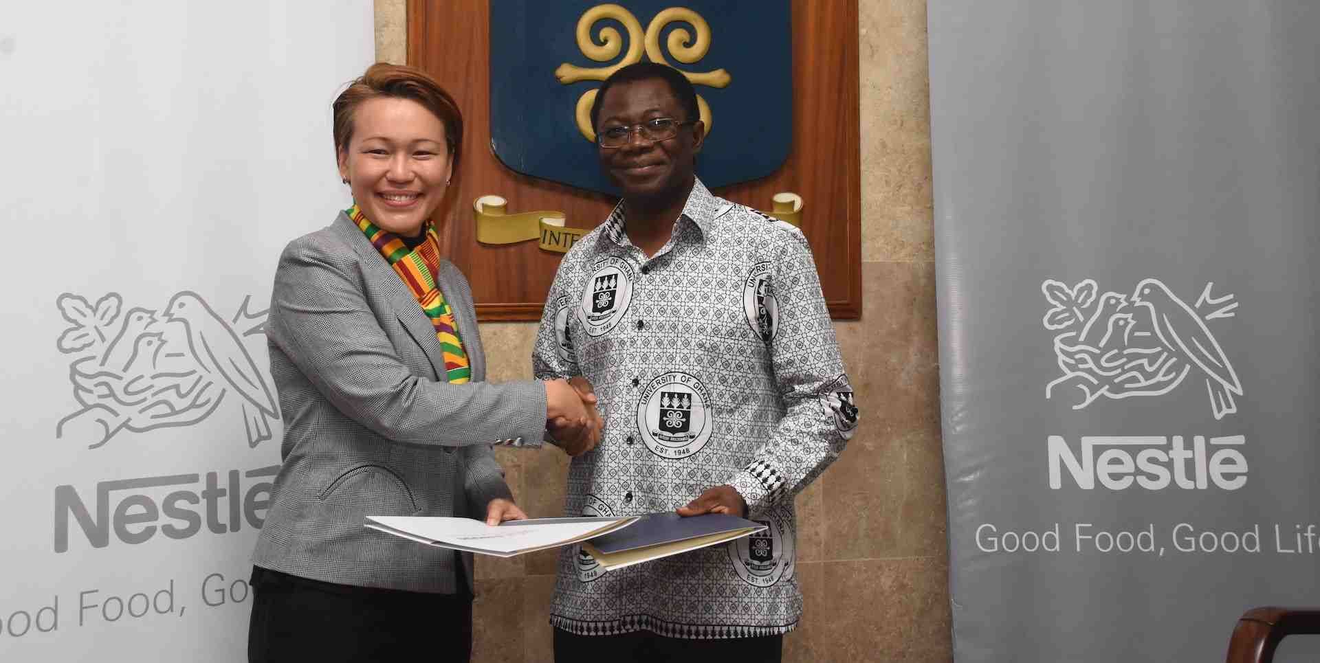 Business Model of Nestlé - Nestlé Partnership with the University Of Ghana