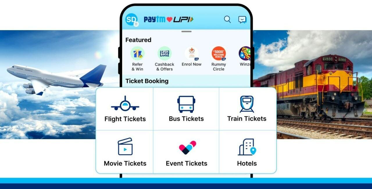 Business Model of Paytm - Paytm OTA bookings