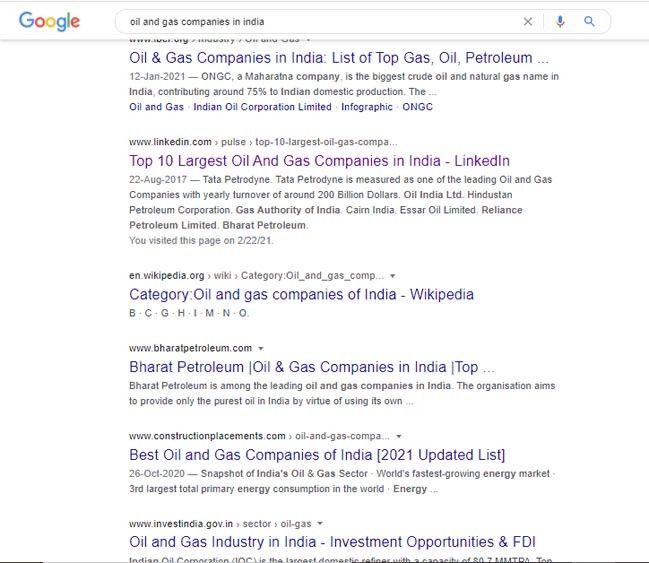 Cairn Digital Marketing Strategy Case Study - Website Overview of Cairn - Website Ranking of Cairn on SERP