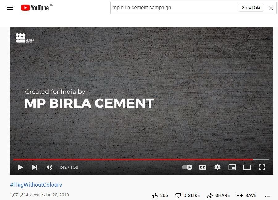 Marketing Strategy of Birla Corporation - Campaign 1