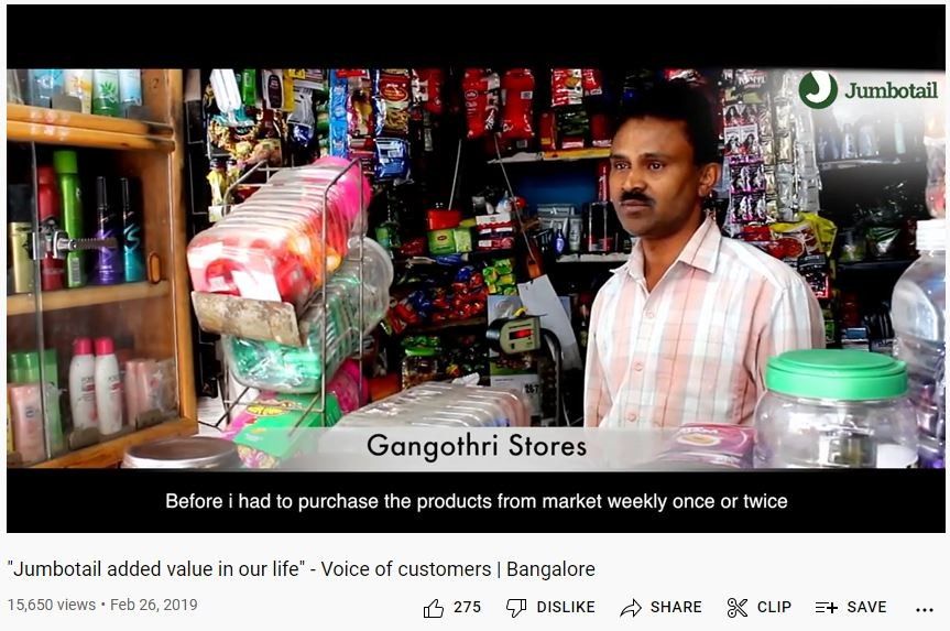 Marketing Strategy of Jumbotail