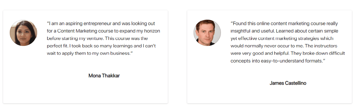 Content Marketing Courses in Dombivli - IIDE Student Reviews