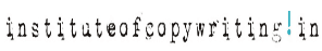 Copywriting Courses in Delhi - Institute of Copywriting Logo