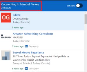 Copywriting Courses in Istanbul