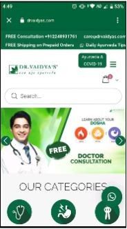 Marketing Strategy of Dr Vaidya - Mobile App