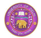 delhi university logo